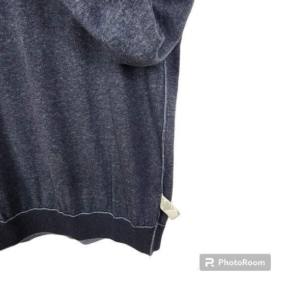 Raffi Mens 2-in-1 Reversible Long Sleeve Henley Shirt Size Large - Picture 13 of 13